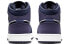 Jordan Air Jordan 1 Mid Sanded Purple 桑德紫 中帮 复古篮球鞋 GS 黑紫脚趾 / Кроссовки Jordan Air Jordan 554725-445