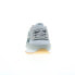 Фото #3 товара Reebok Glide Mens Gray Leather Lace Up Lifestyle Sneakers Shoes