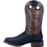 Фото #7 товара Dan Post Boots Deuce Square Toe Cowboy Mens Black, Brown Casual Boots DP4558