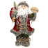 Фото #2 товара Weihnachtsmann Deko-Figur 37cm rot/grau