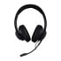 Фото #4 товара V7 Premium Over-ear Stereo Headset - Boom Mic - PC - Mac - Tablets - Laptop Computer - Gaming - Video Conferencing - 3.5mm - USB - Headset - Head-band - Calls & Music - Black - Binaural - Volume + - Volume -