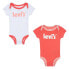 ფოტო #1 პროდუქტის LEVI´S ® KIDS Poster Logo Short Sleeve Body 2 Units