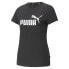 ფოტო #2 პროდუქტის PUMA Ess+ Metallic Logo short sleeve T-shirt