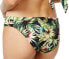 Lucky Brand Women's 174351 Palms Side Sash Hipster Bikini Bottom BLACK Size M