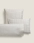 Фото #1 товара Cotton check pillowcase