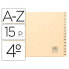 Фото #3 товара ELBA Alphabetical index cardboard classifier for file quarter landscape