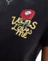 Фото #8 товара Vans 'loves me' back print crew t-shirt in black