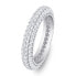 Кольцо Brilio Silver Sparkling Zircons RI093W 54 mm - фото #1