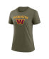 ფოტო #3 პროდუქტის Women's Olive Washington Commanders 2022 Salute To Service Legend T-shirt