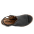 Фото #8 товара Softwalk Novara S2314-004 Womens Black Wide Leather Heeled Sandals Boots 6.5