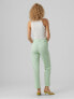Dámské kalhoty VMZELDA Straight Fit 10261257 Mist Green