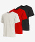 ფოტო #1 პროდუქტის Men's Short Sleeve Crew Neck Classic T-shirt, Pack of 3