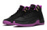 Фото #3 товара Air Jordan 12 Retro Hyper Violet (GS) 高帮篮球鞋 黑紫色 2016年版 / Кроссовки Air Jordan 12 510815-018