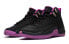 Air Jordan 12 Retro Hyper Violet (GS) 高帮篮球鞋 黑紫色 2016年版 / Кроссовки Air Jordan 12 510815-018
