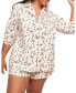 ფოტო #2 პროდუქტის Plus Size Maggie Pajama Set