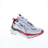 Фото #2 товара Fila Trigate 1RM02232-125 Mens White Leather Lifestyle Sneakers Shoes 10.5