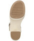 Фото #6 товара Women's Edisonn Block Heel Espadrille Platform Sandals, Created for Macy's