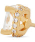 ფოტო #2 პროდუქტის Little Luxuries Pavé & Crystal Square Stud Earrings