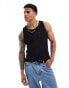 Pull&Bear vest in black