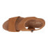 TOMS Majorca Block Heels Platform Womens Brown Casual Sandals 10019708T-200