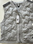 adidas Men's Nuganic Light Insulation Jacket Vest Gray, Size Large New IS1262