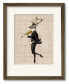 Noble Violinist 16" x 20" Framed and Matted Art