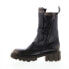 Фото #5 товара A.S.98 Hallsey A54202-101 Womens Black Leather Casual Dress Boots 10