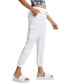 ფოტო #3 პროდუქტის Juniors' High Waisted Pull On Utility Jogger Pants