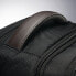 Фото #7 товара Мужской городской рюкзак черный с карманом Samsonite Kombi 4 Square Backpack with Smart Sleeve, Black/Brown, 15.75 x 9 x 5.5-Inch
