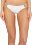 Фото #1 товара Trina Turk 188676 Womens Solids Hipster Bikini Bottom Swimwear White Size 6