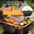 Campinggrill Gusseisen