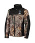 Men's Realtree Camo and Black Indianapolis Colts Circle Hunter Softshell Full-Zip Jacket