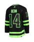 Фото #4 товара Men's Jamie Benn Black Dallas Stars Alternate Captain Patch Authentic Pro Player Jersey