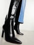 Фото #4 товара ASOS DESIGN Cancun knee high boots in black