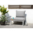 CHILLVERT Bergamo FSC Eucalyptus and Aluminium Outdoor Garden Sofa 78.20x76.6x730 cm