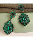 Фото #3 товара Серьги SOHI Green Embellished