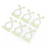 Фото #1 товара Cable organizer Blow - self-adhesive twisted white - 6pcs.