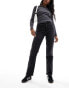 Hollister ultra high rise 90s straight jean in washed black Черный, 0R - фото #6