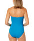 Twist-Front Ruched One-Piece Swimsuit