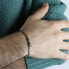 Фото #3 товара Мужской трехцветный браслет Альфа САЕВ27