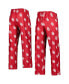 ფოტო #1 პროდუქტის Men's Crimson Oklahoma Sooners Logo Flagship Allover Print Pants