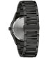 Фото #3 товара Men's Modern Millennia Black-Tone Stainless Steel Bracelet Watch 41mm