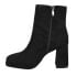 Фото #3 товара Corkys Slug Bug Round Toe Platform Booties Womens Black Dress Boots 80-0047-013
