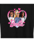 Trendy Plus Size Barbie Valentine's Day Graphic T-shirt
