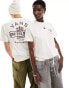 Фото #6 товара Vans checkerboard society t-shirt in cream