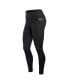 ფოტო #3 პროდუქტის Women's Black Olympic Games Union Bar Side Down Leggings