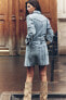Фото #3 товара Платье мини джинсовое ZARA Z1975