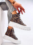 Фото #1 товара Высокие леопардовые кроссовки TIGER LEOPARD