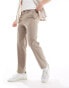 Фото #1 товара Ben Sherman elasticated waistband suit trouser in beige