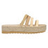 Фото #1 товара Matisse Gwen Platform Espadrille Womens Beige Casual Sandals GWEN-664